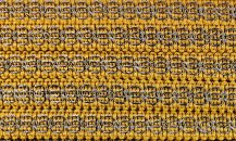 Huonekalunauha perinteinen 1013 keltainen/hopea