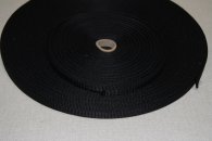 PP-nauha 10 mm musta UV-suojattu