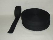 Puuvillavyö 5 cm musta