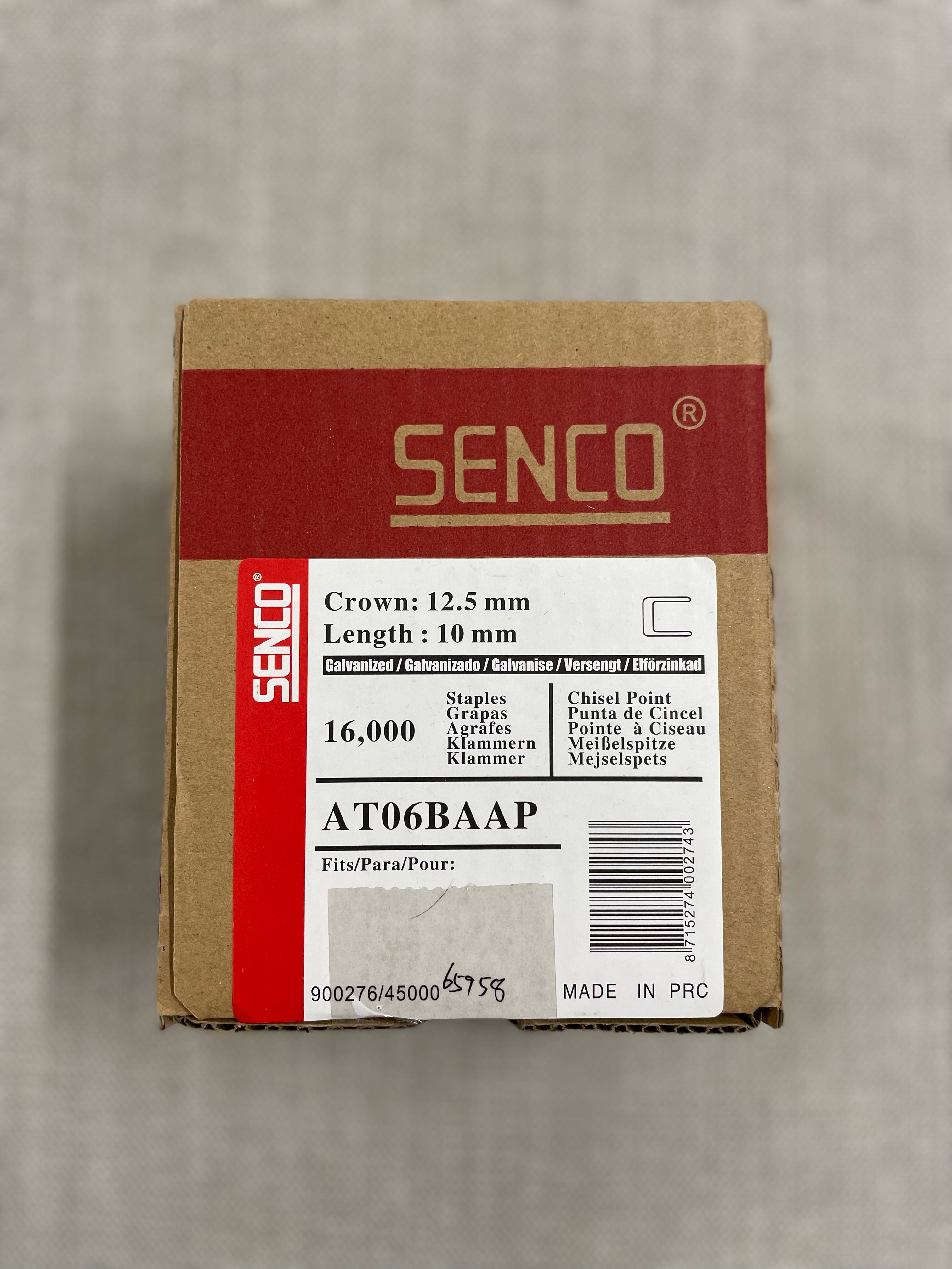Senco AT-sarja hakanen 10mm