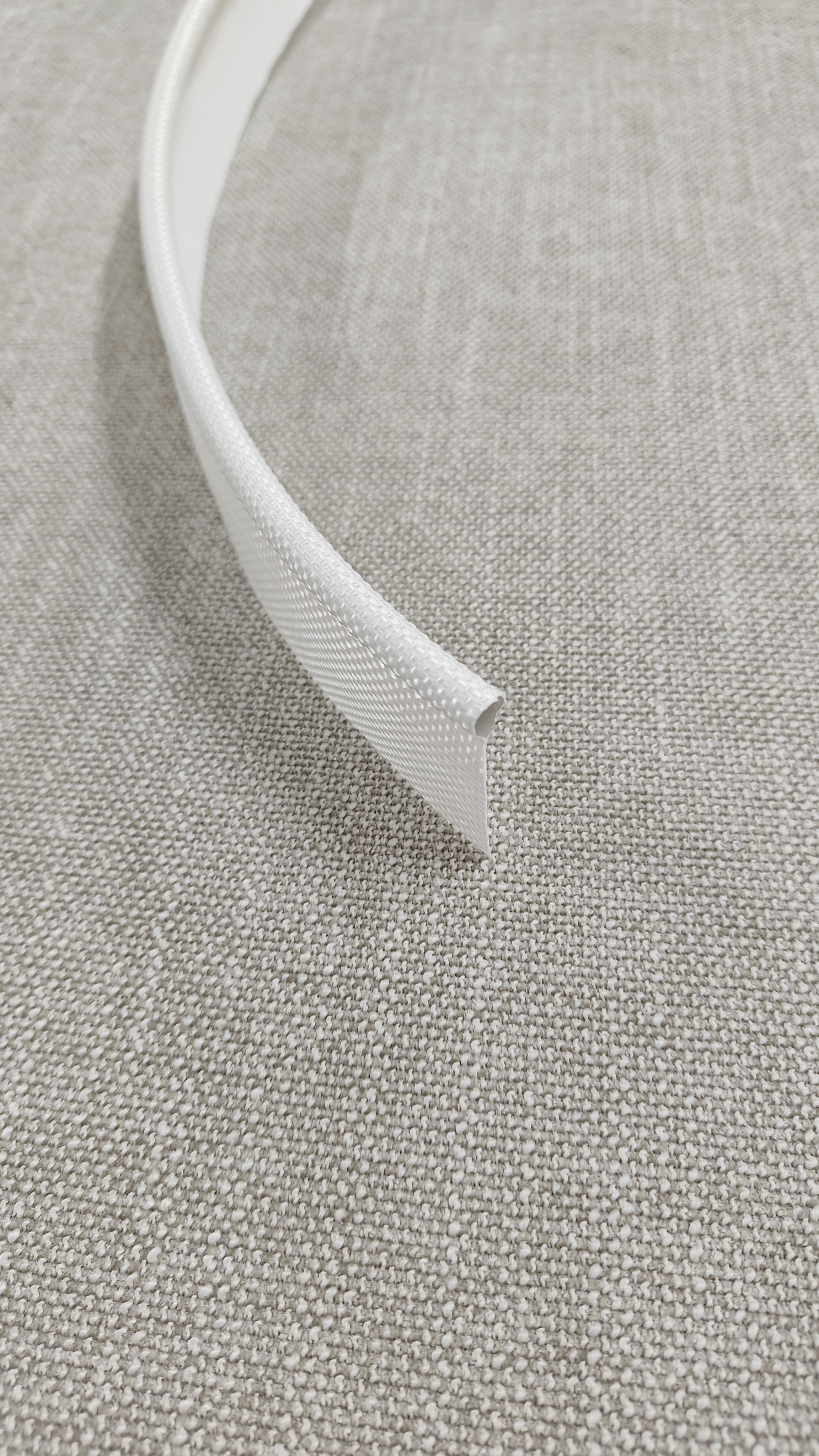 Kedernauha 5mm valkoinen