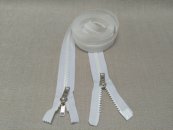 Avo-avovetoketju 8mm hammas valkoinen 2-lukkoinen nikl vedin 250cm